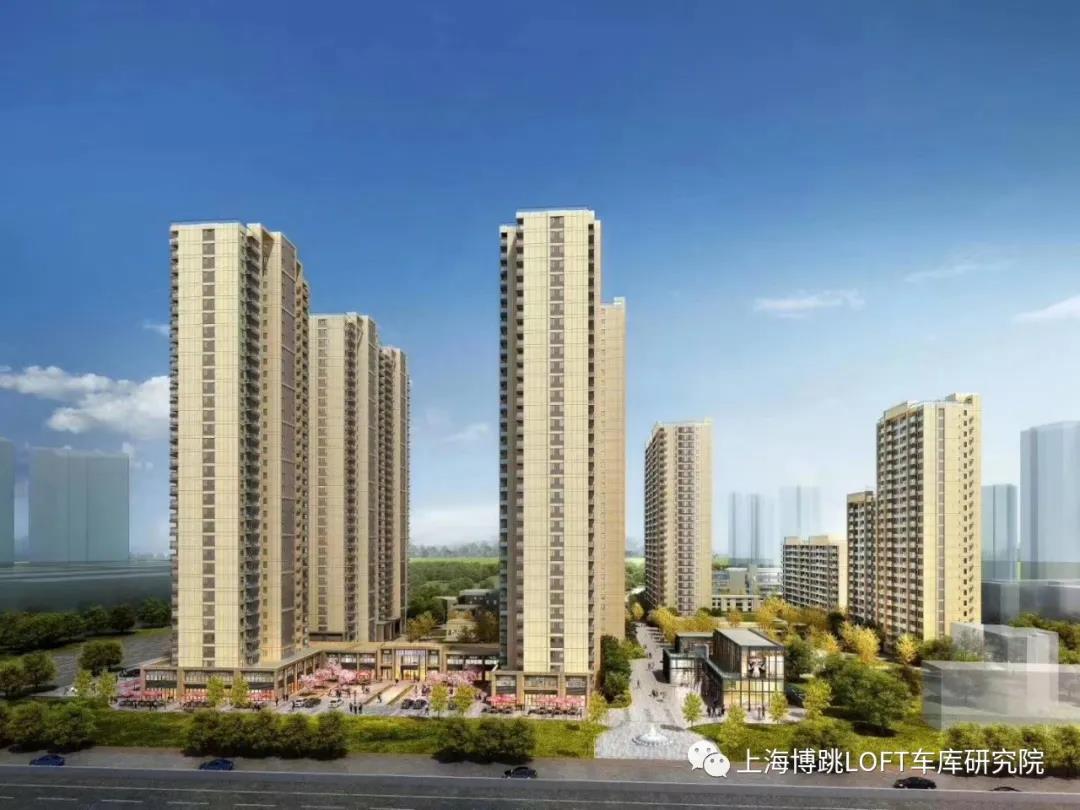 滨海采用了LOFT车库武汉当代集团春风十里项目现已结构封顶！